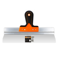 Шпатель фасадный Polax 350 x 50 мм с нержавеющим покрытием, двухкомпонентная ручка PROFI (111-082)