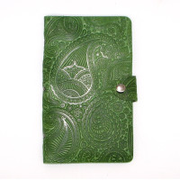 Визитница настольная Turtle G9806C на 60шт Зеленый