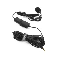 Микрофон петличный всенаправленный для записи звука BOYA BY-M1 электретный конденсаторный