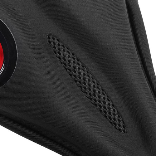 Чехол накладка на седло с гелем комфортый для спорта West Biking 0801088 285х162 мм Black + Red Чехол накладка на седло с гелем комфортый для спорта West Biking 0801088 285х162 мм Black + Red