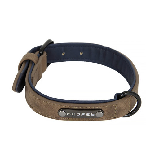 Ошейник для собак Hoopet W033 Коричневый S двухслойный (5293-17339) Ошейник для собак Hoopet W033 Коричневый S двухслойный (5293-17339)