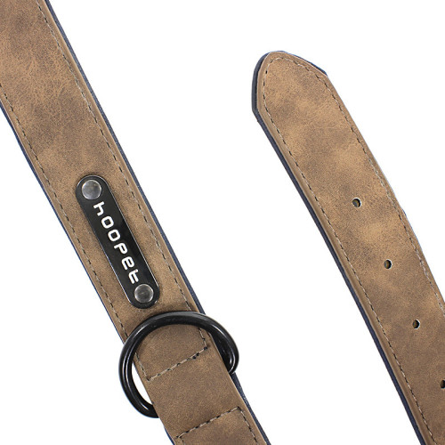 Ошейник для собак Hoopet W033 Коричневый S двухслойный (5293-17339) Ошейник для собак Hoopet W033 Коричневый S двухслойный (5293-17339)