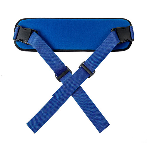 Мягкий ремень безопасности для инвалидной коляски фиксатор Lesko 435 мм Синий Мягкий ремень безопасности для инвалидной коляски фиксатор Lesko 435 мм Синий