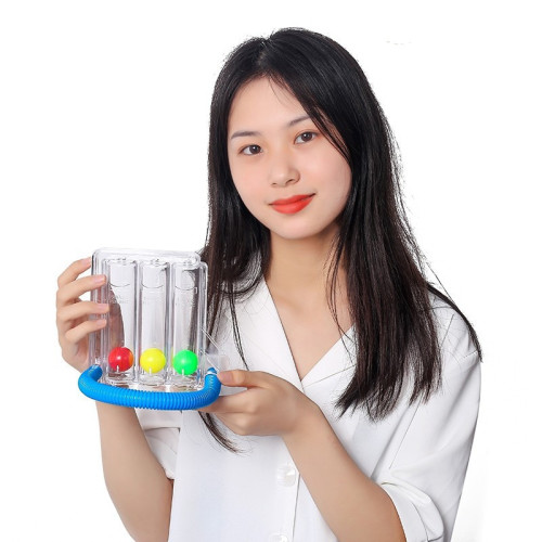 Тренажер для дыхательных упражнений спирометр Lesko TRI-BALL (10759-58195) Тренажер для дыхательных упражнений спирометр Lesko TRI-BALL (10759-58195)