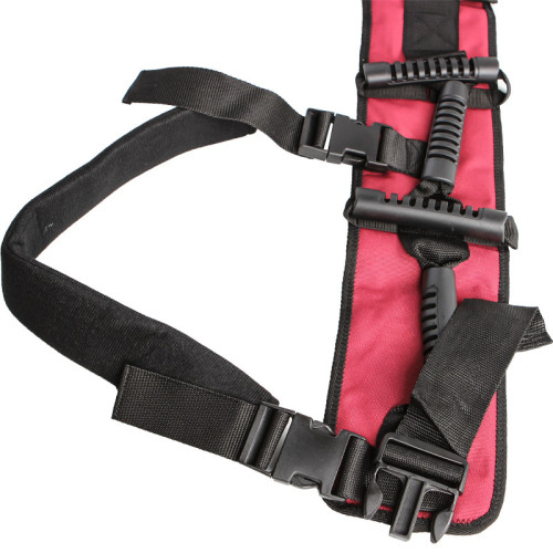 Пояс для перемещения пациентов с поддержкой Lesko M 90-120 см Красно-черный (11144-61668) Пояс для перемещения пациентов с поддержкой Lesko M 90-120 см Красно-черный (11144-61668)