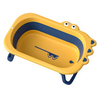 Детская ванночка Bestbaby BH-327 Blue+Yellow складная