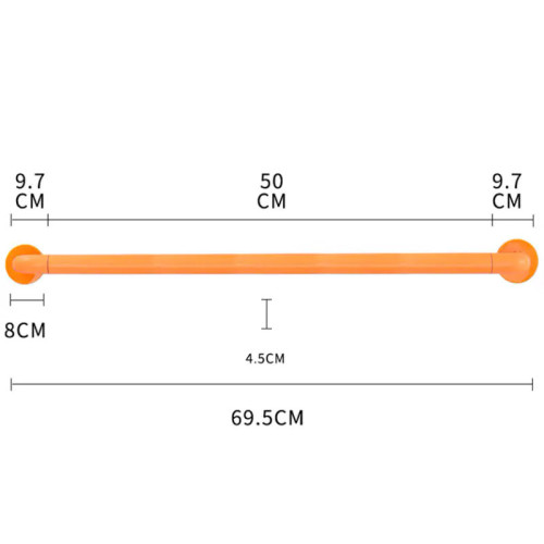 Поручень для инвалидов Lesko STWU-048 70 см (10980-66226) Поручень для инвалидов Lesko STWU-048 70 см (10980-66226)