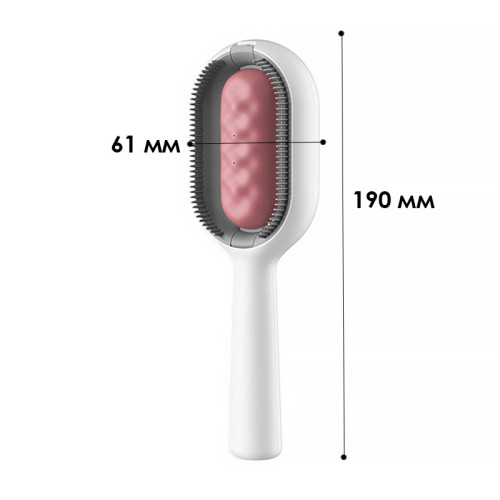 Модернизированная расческа Lesko DT956 для чистки и удаления шерсти кошек и собак short Розовый (11559-68026) Модернизированная расческа Lesko DT956 для чистки и удаления шерсти кошек и собак short Розовый (11559-68026)