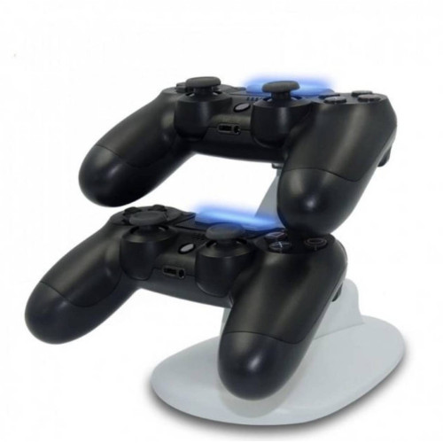 Зарядная док станция Iplay для Sony DualShock 4 PS4 на 2 геймпада Белый Зарядная док станция Iplay для Sony DualShock 4 PS4 на 2 геймпада Белый