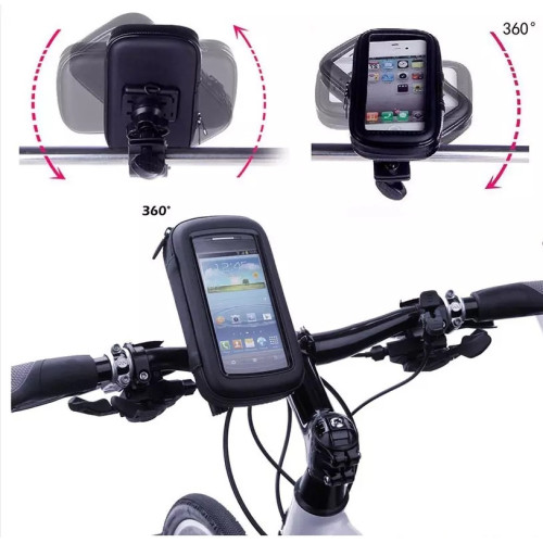 Водонепроницаемый держатель для телефона No Brand Buz с поворотом на 360 градусов до 6.5 дюймов Черный (584254881) Водонепроницаемый держатель для телефона No Brand Buz с поворотом на 360 градусов до 6.5 дюймов Черный (584254881)