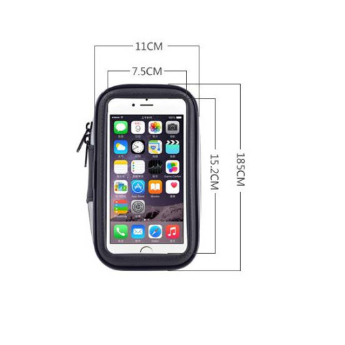 Водонепроницаемый держатель для телефона No Brand Buz с поворотом на 360 градусов до 6.5 дюймов Черный (584254881) Водонепроницаемый держатель для телефона No Brand Buz с поворотом на 360 градусов до 6.5 дюймов Черный (584254881)