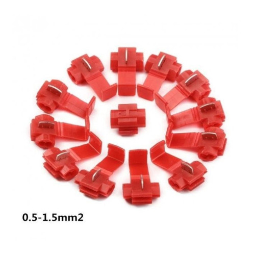 Набор клемм для быстрого монтажа с врезным контактом электрические 20 шт. (6326364) ТІС Набор клемм для быстрого монтажа с врезным контактом электрические 20 шт. (6326364) ТІС