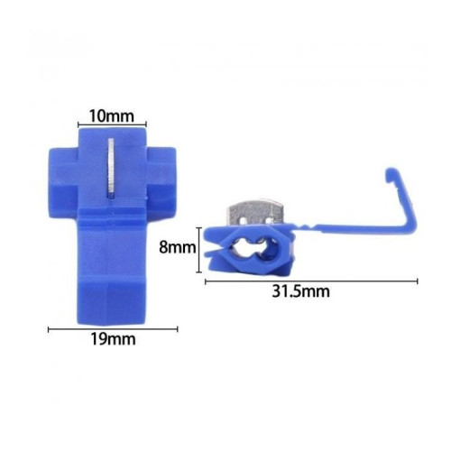 Набор клемм для быстрого монтажа с врезным контактом электрические 20 шт. (6326324) ТІС Набор клемм для быстрого монтажа с врезным контактом электрические 20 шт. (6326324) ТІС