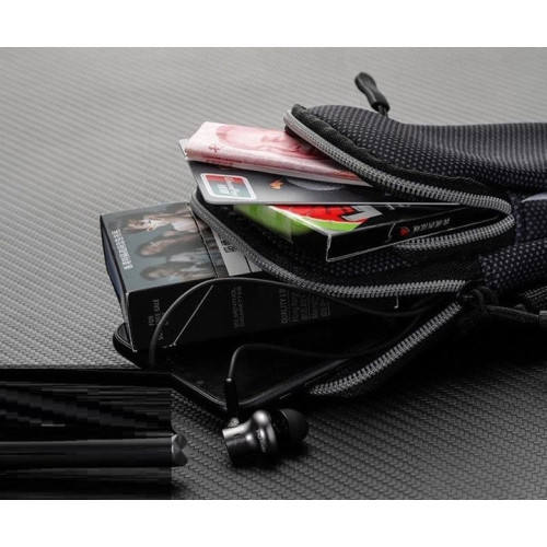 Сумка-чехол на руку для бега CWa с 2 карманами 17х9.5 см Черная (K2380580) Сумка-чехол на руку для бега CWa с 2 карманами 17х9.5 см Черная (K2380580)