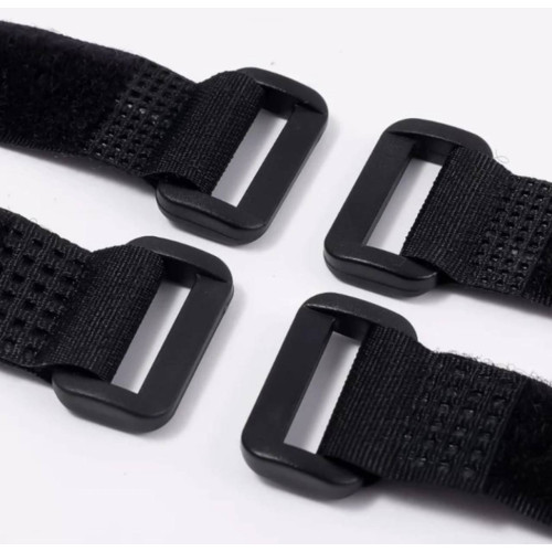 Органайзер Фиксатор кабеля нейлоновые стяжки держатель хомут EPNew для проводов велосепеда липучка 20 шт Черный Органайзер Фиксатор кабеля нейлоновые стяжки держатель хомут EPNew для проводов велосепеда липучка 20 шт Черный