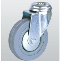 Колесо аппаратное SNB поворотное с отверстием 100 мм (3005-S-100-P)