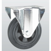 Колесо SNB неповоротное с крепежной панелью PROFI 160 мм (1207-PF-160-P)