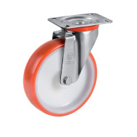 Колесо поворотное Standart с крепежной панелью DC Di Candia 125 мм (4202-ST-125-R)