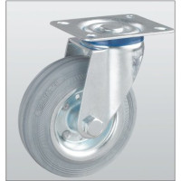 Колесо поворотное SNB с крепежной панелью Серый (152125)