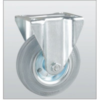 Колесо SNB неповоротное с крепежной панелью 160 мм (1507-ST-160-R)