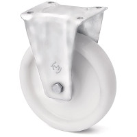 Неповоротные большегрузные колеса KAMA из полипропилена 80 мм (2307-ST-080-B)