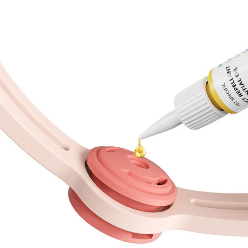 Ошейник для животных Lesko DT489 Pink противопаразитарный от блох и клещей Ошейник для животных Lesko DT489 Pink противопаразитарный от блох и клещей