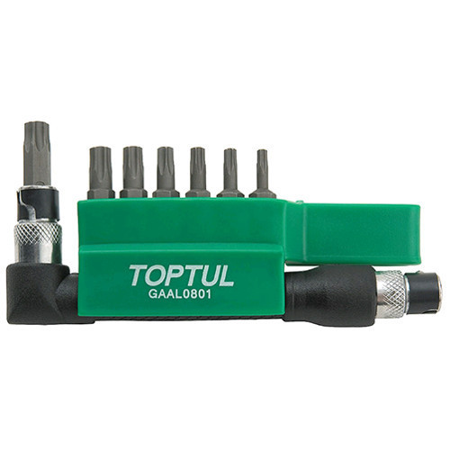 Набор бит TORX TOPTUL 1/4 Набор бит TORX TOPTUL 1/4