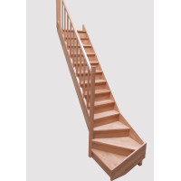 Маршевая лестница THALIA QT бук