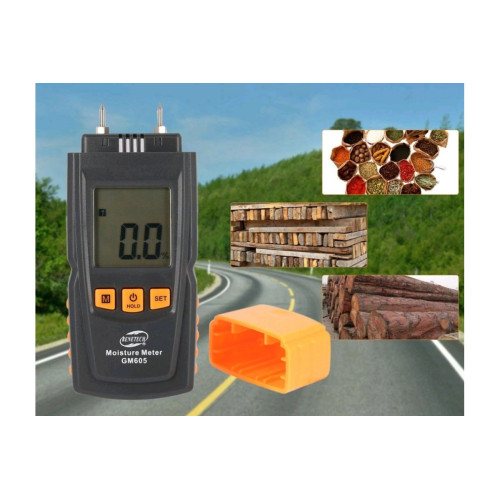 Влагомер древесины 0-41% (28 пород, 4 типа) BENETECH GM605 Влагомер древесины 0-41% (28 пород, 4 типа) BENETECH GM605