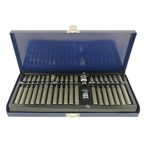 Набор бит 10мм HEX, TORX, SPLINE 40ед. СТАНДАРТ SDBS0040 Набор бит 10мм HEX, TORX, SPLINE 40ед. СТАНДАРТ SDBS0040