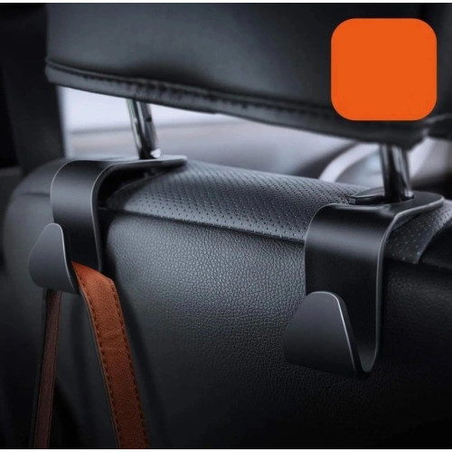 Крючки в автомобиль WB вешалки на подголовник в машину 4 шт Черные (RT050546-4) Крючки в автомобиль WB вешалки на подголовник в машину 4 шт Черные (RT050546-4)