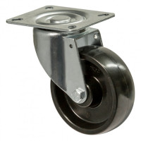 Колесо поворотное термостойкое с крепежной панелью DC Di Candia 150 мм (5102-TR-150-Р)