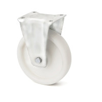 Колесо неповоротное KAMA LARGE 2207-LR-200-B Белый (227200L)