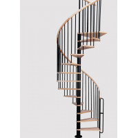 Винтовая лестница HELICO бук Ø 140 см