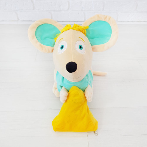 Мягкая игрушка Zolushka Мышонок Ральфи с мешочком для конфет 27см (ZL115) Мягкая игрушка Zolushka Мышонок Ральфи с мешочком для конфет 27см (ZL115)