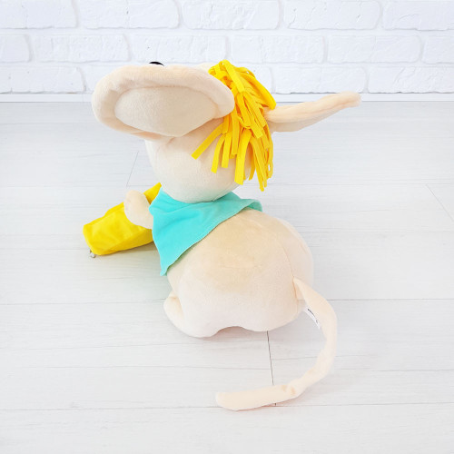 Мягкая игрушка Zolushka Мышонок Ральфи с мешочком для конфет 27см (ZL115) Мягкая игрушка Zolushka Мышонок Ральфи с мешочком для конфет 27см (ZL115)