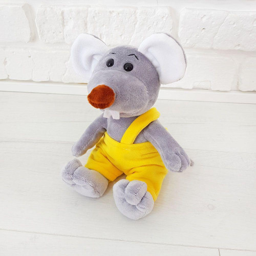 Мягкая игрушка Zolushka Мышонок Пармезан 17см (ZL117) Мягкая игрушка Zolushka Мышонок Пармезан 17см (ZL117)