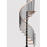 Винтовая лестница HELICO бук Ø 120 см