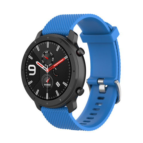 Ремешок силиконовый 20мм для Amazfit BIP | Bip Lite | Bip U / Pro/ Mini | GTS | GTS 2 (E) | GTR 42 BeWatch GT Голубой (1011418) Ремешок силиконовый 20мм для Amazfit BIP | Bip Lite | Bip U / Pro/ Mini | GTS | GTS 2 (E) | GTR 42 BeWatch GT Голубой (1011418)