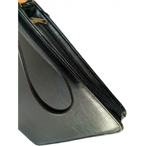 Папка для документов кожаная Дорожка Черная (7110) Папка для документов кожаная Дорожка Черная (7110)