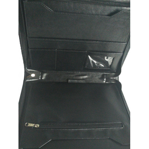 Папка для документов кожаная Дорожка Черная (7110) Папка для документов кожаная Дорожка Черная (7110)